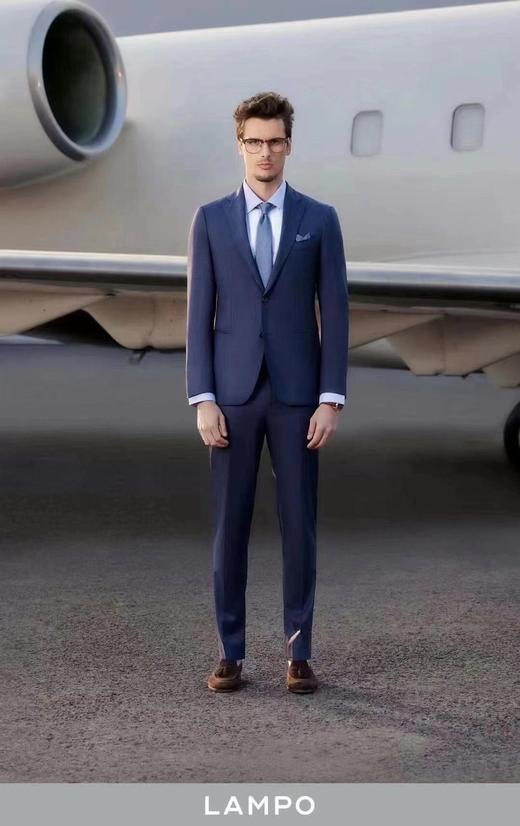 【4F】蓝豹商务男装蓝色西服 商品图0