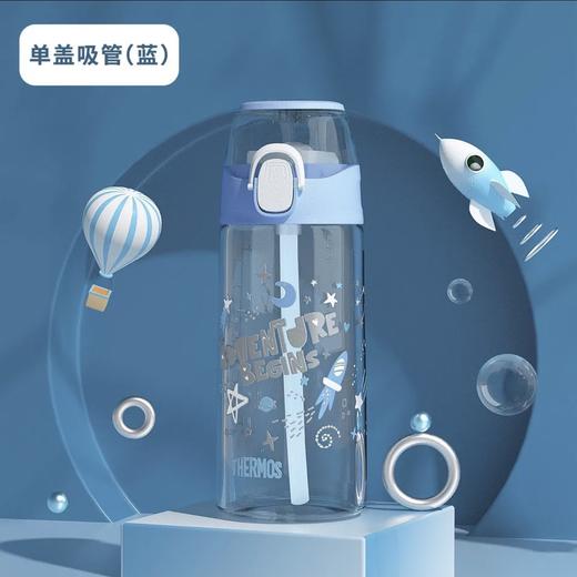 膳魔师Senior系列tritan运动吸管杯（蓝）550ml 商品图0