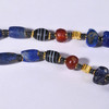 印度河谷高等级红缟玛瑙珠+青金石项链 商品缩略图5