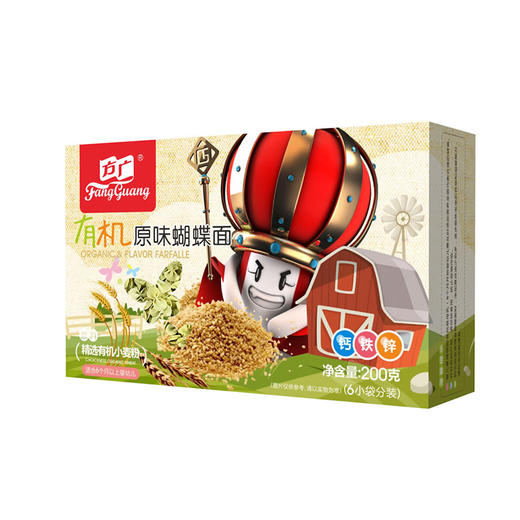 方广有机蝴蝶面200g 商品图0