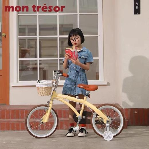 【Little siinboo小城堡孕婴】B8F 韩国montresor儿童自行车脚踏单车12-16寸  新款彩虹系列 商品图0