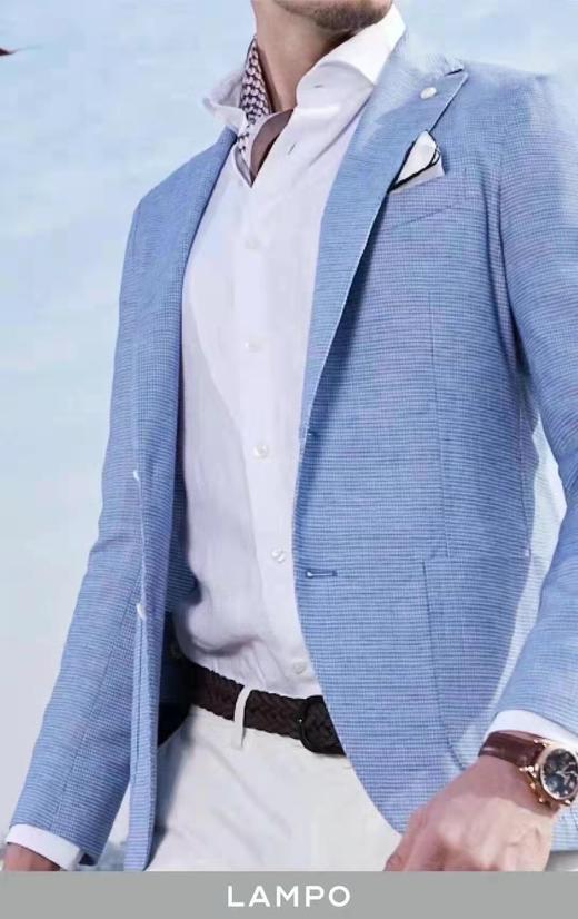 【4F】蓝豹3D针织休闲单西 商品图0