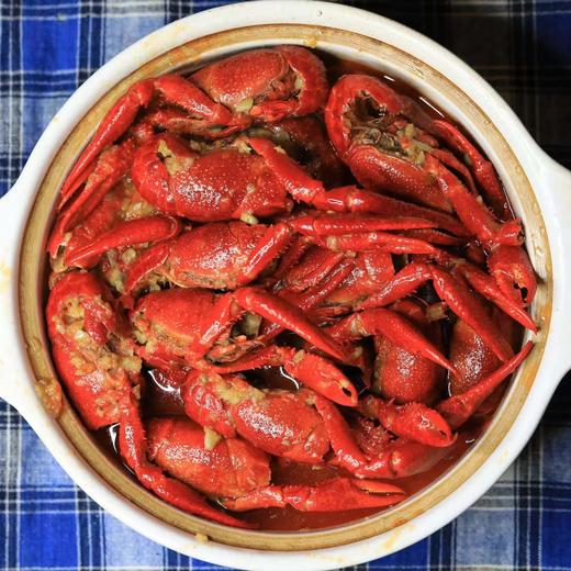 湖北潜江 现做堂食版油闷/蒜蓉/鱼香小龙虾1250克顺丰包邮 商品图0