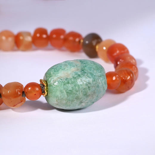 高古天河石+红玛瑙治愈系项链 商品图1