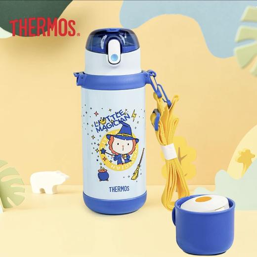 膳魔师魔法师主题成长双盖儿童便携保温瓶550/600ml 商品图0