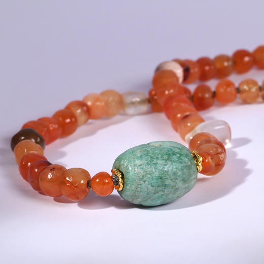 高古天河石+红玛瑙治愈系项链 商品图3