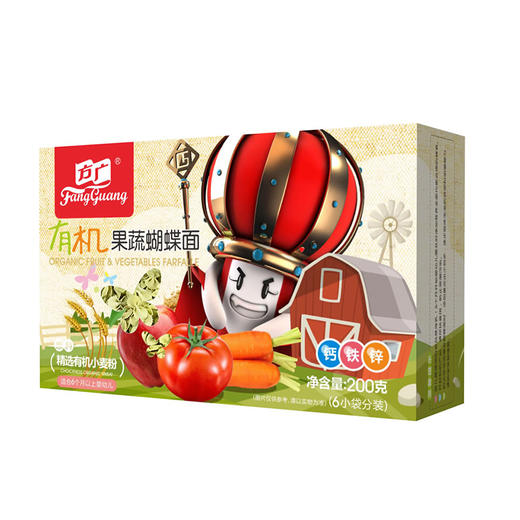 方广有机蝴蝶面200g 商品图1