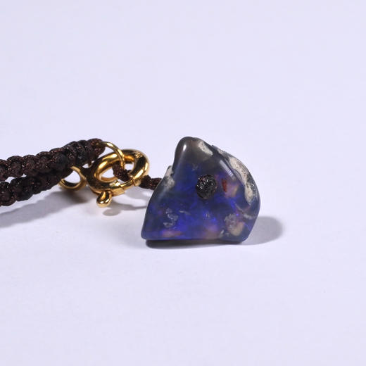 西亚高古八棱白水晶+红玛瑙项链 商品图6