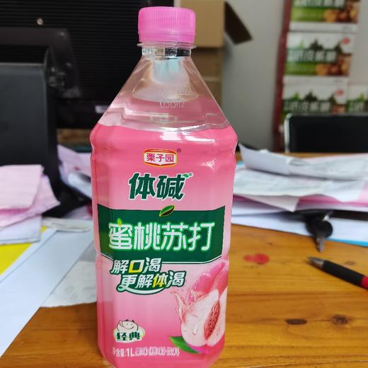 栗子园体碱蜜桃苏打水 商品图0