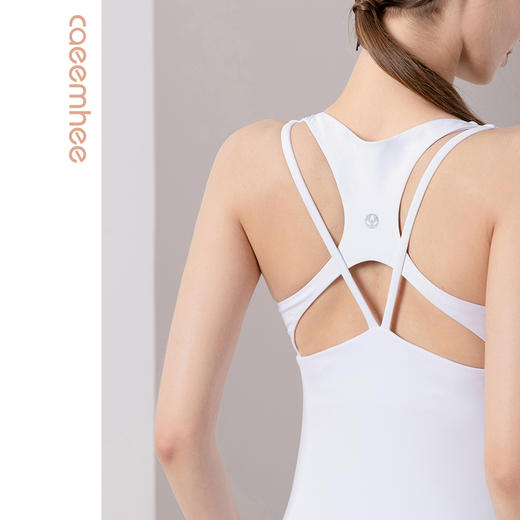 【断码捡漏】卡益裸感背心带胸垫上衣KB03915 商品图4