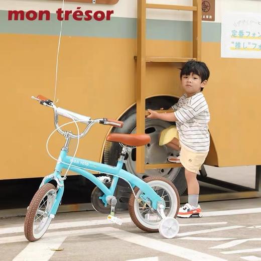 【Little siinboo小城堡孕婴】B8F 韩国montresor儿童自行车脚踏单车12-16寸  新款彩虹系列 商品图1