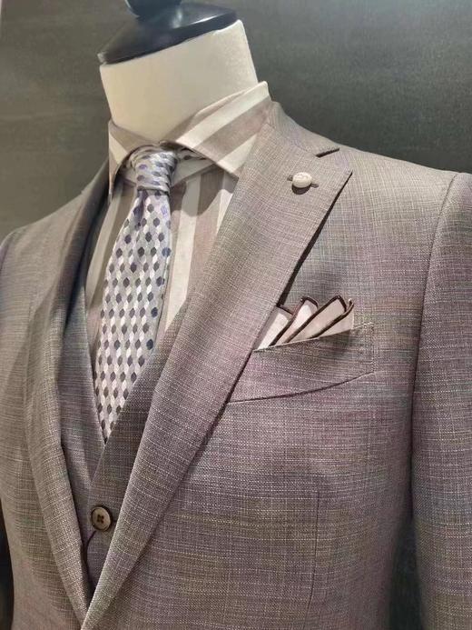 【4F】蓝豹中米习纹套西 商品图2