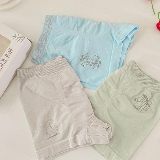【品牌直发】【3条1盒装】儿童感温内裤盒套装 卡通莫代尔蚕丝儿童内裤 宝宝内裤 商品图2