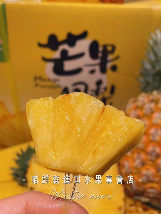 【小时达】芒果凤梨（超甜胖墩）单果2斤+ 商品图5