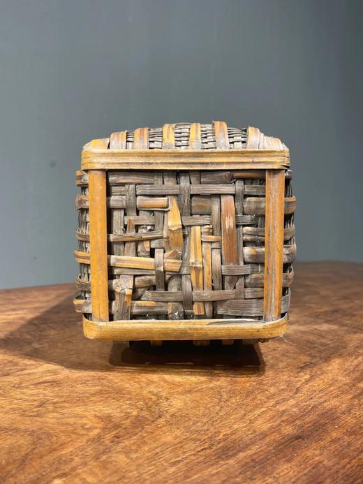 竹编提梁直筒式花器，顺丰包邮 商品图13