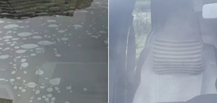 雨天行车神器丨挡风玻璃不沾雨，一喷一擦，视野远100米