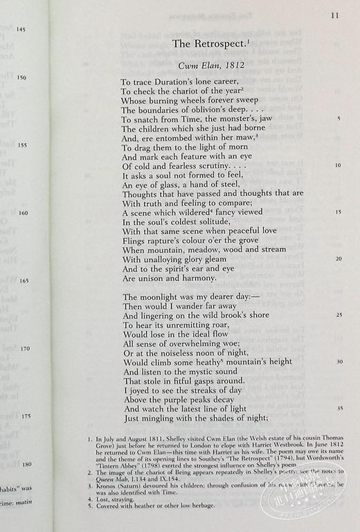 【中商原版】Norton Critical Editions Shelley’s Poetry and Prose 英文原版 雪萊的诗歌 戏剧和散文 诺顿文学解读系列 Percy Bysshe 商品图7
