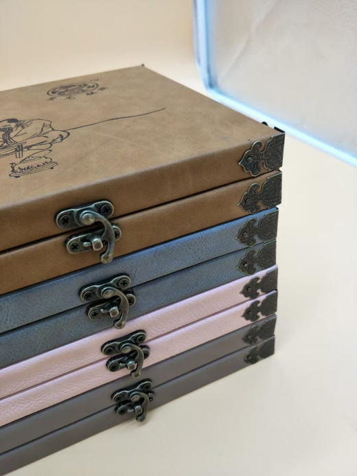 皮盒榉木中国象棋40型号 商品图1