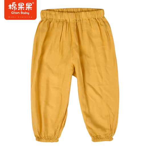 棉果果夏季男女童九分提花灯笼裤防蚊透气很棒M212200222341 商品图0