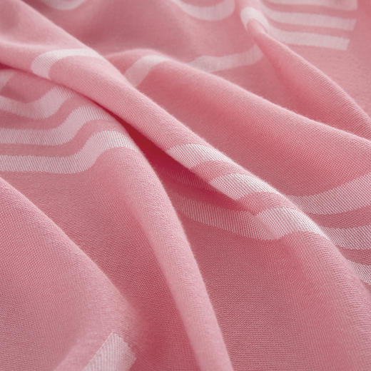 KPJ-003 Kzlogo提花披肩(粉） 商品图2