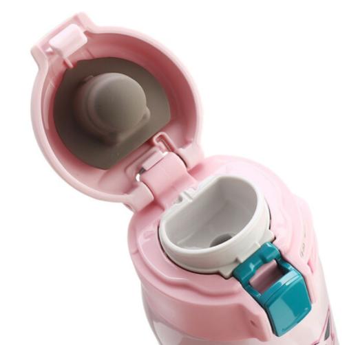 象印保温杯女304不锈钢真空保温保冷进口杯弹盖小清新可爱水杯子儿童保温杯SP24EPK宝可梦 EP胖丁 商品图6