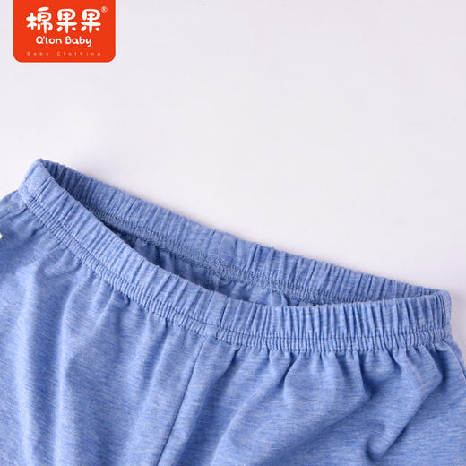 棉果果夏季男童纯棉针织九分裤运动休闲M212200222340 商品图4