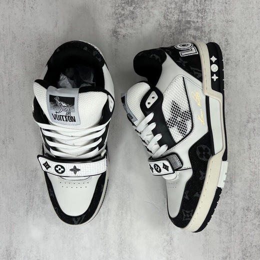 春季特惠💰770 2022 Louis*Vuitto* LV Trainer 魔术贴新走秀款 商品图2