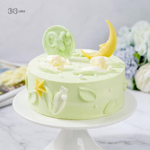 白羊座.奶油蛋糕，可选1.5磅 商品图1