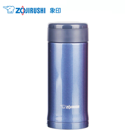 象印保温杯SM-AZE/AGE/ASE35/50304不锈钢真空水杯男女士茶杯 AZE35 蓝色-AG(350ml)