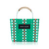 Harris Salome手工编织马赛克拼色菜篮子手提包 商品缩略图8