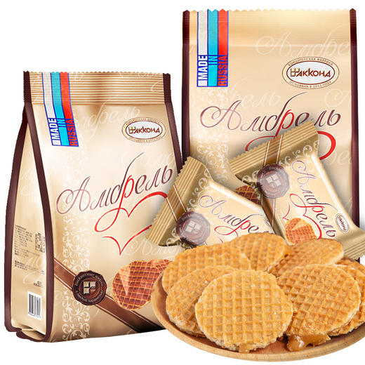 「500g*2袋装」蜂蜜夹心拉丝饼干零食独立包装1000克 商品图1