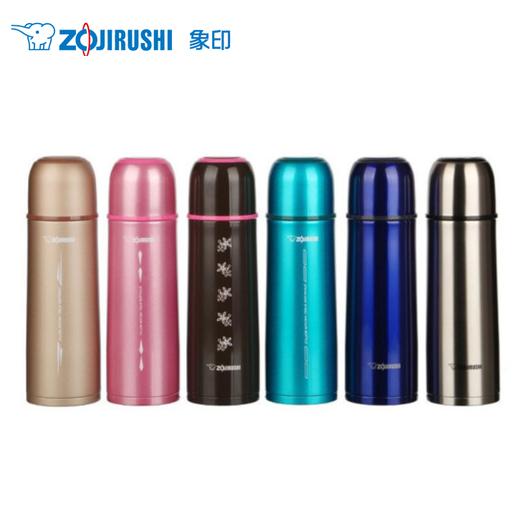 象印（ZO JIRUSHI） 保温杯进口子弹头不锈钢双层抽真空保冷保温瓶保暖杯泡茶水杯子带杯盖 SV-GR50 500ml 商品图0