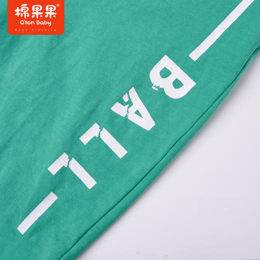 棉果果夏季男童纯棉针织中裤M212202222278 商品图3