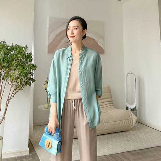 “基底色”V领羊毛针织打底吊带背心 商品图7