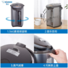 象印（ZO JIRUSHI）电水壶五段控温微电脑可定时 家用办公3L容量 CD-WDH30C-HM(灰色) 商品缩略图2