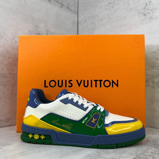 春季特惠💰780 LV2022 Louis*Vuitto* LV Trainer 新走秀款 商品图0