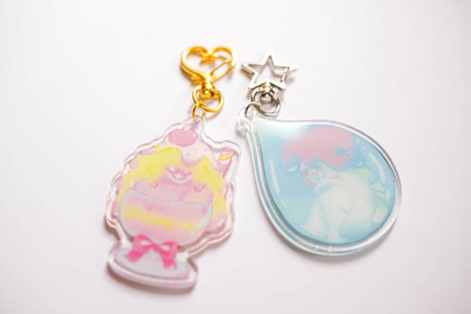 CandyMoon｜闪粉钥匙扣 商品图0