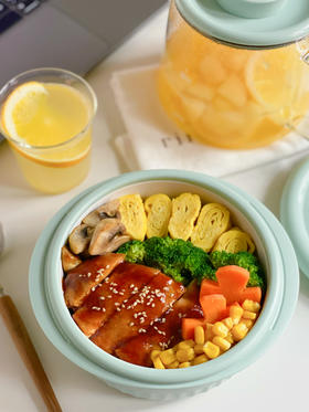能量盒 | 照烧鸡肉便当&水果茶