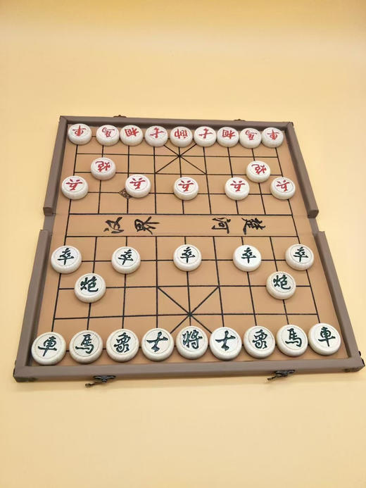 皮盒榉木中国象棋40型号 商品图0
