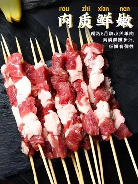 苏食内蒙羔羊羊肉串10串/袋【025】
