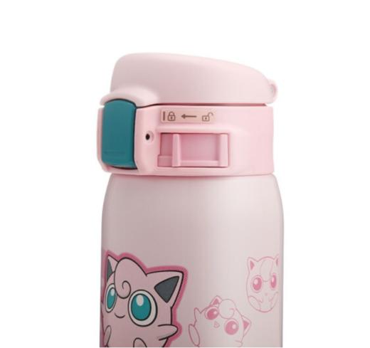 象印保温杯女304不锈钢真空保温保冷进口杯弹盖小清新可爱水杯子儿童保温杯SP24EPK宝可梦 EP胖丁 商品图2