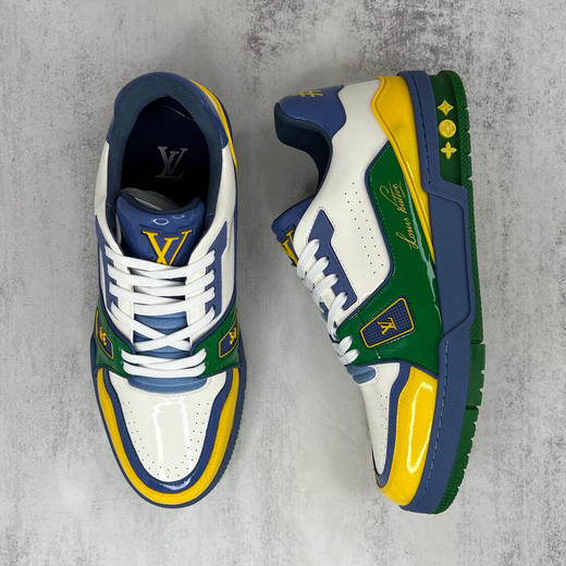春季特惠💰780 LV2022 Louis*Vuitto* LV Trainer 新走秀款 商品图2