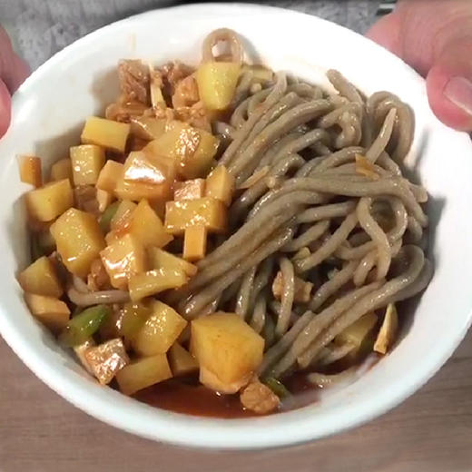 【疫情不发货】蒙清纯荞麦面粉饸烙面5斤装 商品图4