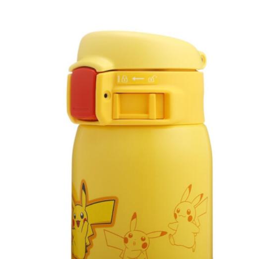 象印保温杯女304不锈钢真空保温保冷进口杯弹盖小清新可爱水杯子儿童保温杯SP24EPK宝可梦 EY皮卡丘 商品图1