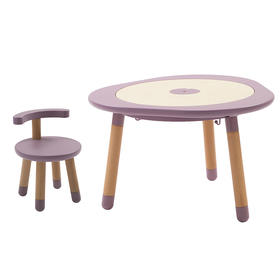 【STOKKE】MuTable 游戏桌+小靠背椅可升降可调节学习桌玩具桌