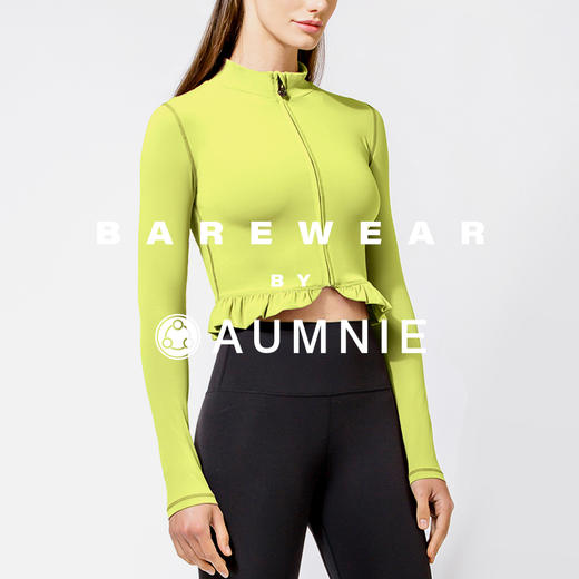 【AUMNIE】荷叶边修身夹克 CROPPED RUFFLES JACKET  裸感系列 商品图11