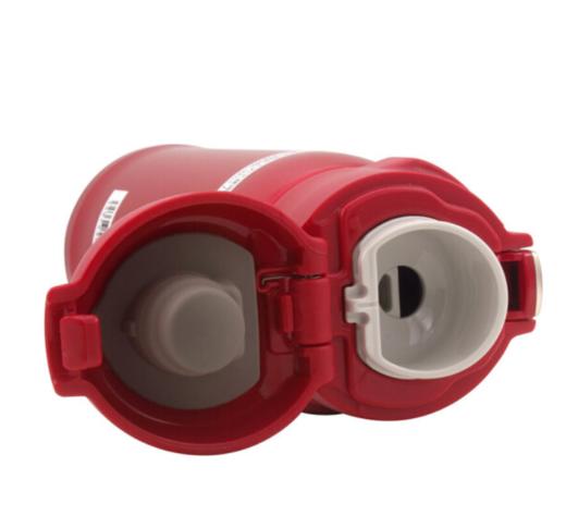 象印保温杯SM-SZ36真空不锈钢单手弹盖男女时尚便携商务水杯360ml 红色RA 商品图2