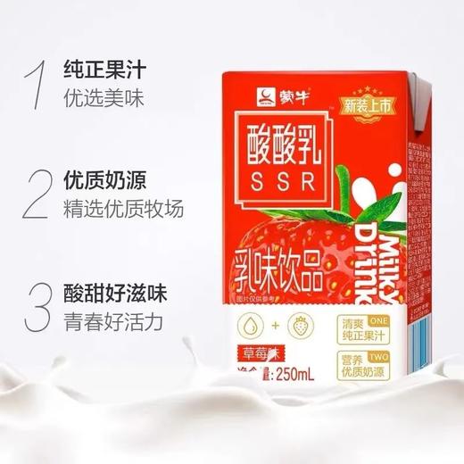 蒙牛酸酸乳(草莓)250ml 商品图1