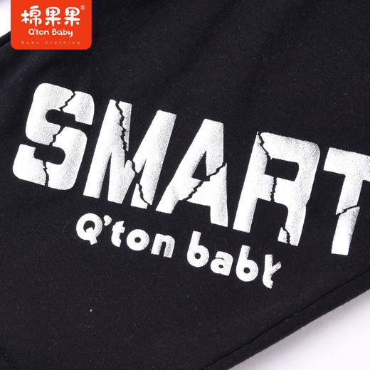 棉果果夏季男童纯棉针织中裤M212202222332 商品图3