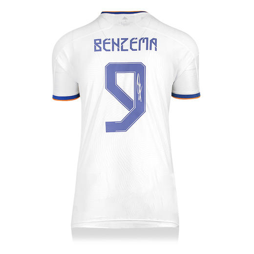 本泽马亲签皇马21-22赛季主场球衣含证书ICKBRMS2 商品图5